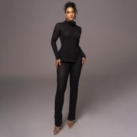 Polyester Ensemble occasionnel de femmes Solide plus de couleurs pour le choix Ensemble