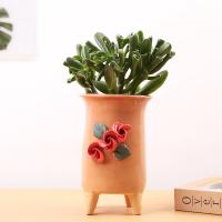 Porcelain Flower Pot corrosion proof Solid PC