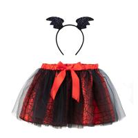 Polyester Enfants Halloween Cosplay Costume accessoires capillaires & Jupe Imprimé modèle différent pour le choix plus de couleurs pour le choix Ensemble