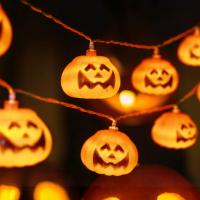 PVC LED glow & Waterproof Decoration Light Halloween Design orange PC