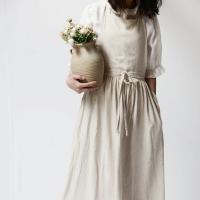 Cotton Linen Aprons dustproof : PC