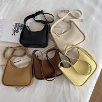 PU Leather Crossbody Bag soft surface Solid PC