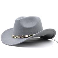 Woollen Tuch Fedora Hat, Solide, mehr Farben zur Auswahl,  Stück