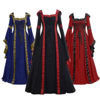 Polyester Middle Ages Costume large hem design PC