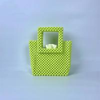 Acrylic & Polyester Easy Matching Handbag green PC