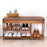 Bamboe Schoenen Rack Organizer Brown stuk