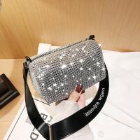 Acrylic Crossbody Bag soft surface & with rhinestone PC