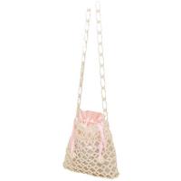 Acryl & Polyester Crossbody Tas Witte stuk