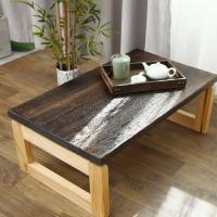 Paulownia & Pine & Metalen Opvouwbare tafel stuk