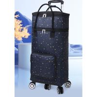 Cloth & PVC foldable Shopping Trolley large capacity PC