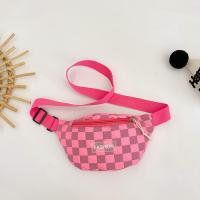 Nylon Sling Bag soft surface & hardwearing plaid PC