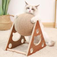 Sisal Hemp & Wooden Cat Scratch Board hardwearing  PC