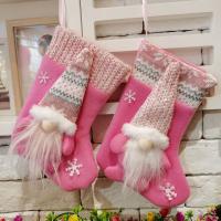 Flannelette Chaussettes de décoration de Noël couleur et motif différents pour le choix pièce