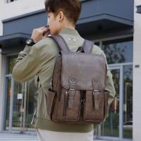 PU Leder Rucksack, Solide, mehr Farben zur Auswahl,  Stück