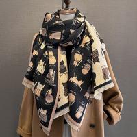 Acrylic Women Scarf can be use as shawl & thermal PC