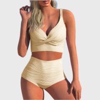 Polyester Ensemble Tankinis Solide plus de couleurs pour le choix Ensemble