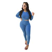 Polyester Frauen Casual Set, Solide, mehr Farben zur Auswahl,  Festgelegt