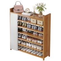 Moso Bamboe & Oxford Schoenen Rack Organizer Solide meer kleuren naar keuze stuk