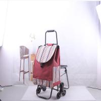 Iron & Oxford foldable Shopping Trolley portable PC