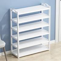 Moso Bamboe Schoenen Rack Organizer Witte stuk