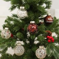 PET Christmas Decoration Balls coffee PC