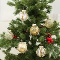 PET Christmas Decoration Balls gold PC