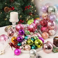 Plastic Christmas Tree Hanging Decoration multi-colored PC