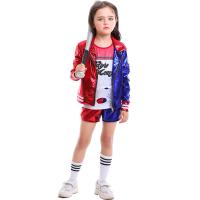 Polyester Children Clown Costume & three piece printed letter Set