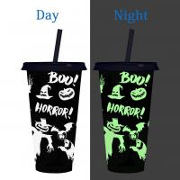 Polypropylene-PP Portable Cup Halloween Design & durable letter PC