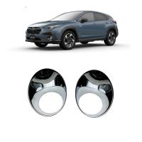 Subaru 2024 Crosstrek Fog Light Cover two piece  silver Sold By Set