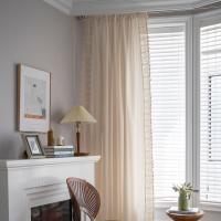 Polyester shading Curtain white PC