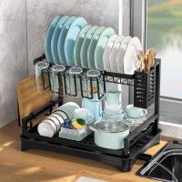 Carbon Steel Multifunction Kitchen Drain Rack durable PC