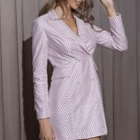 Spandex & Polyester Robe d’une seule pièce Solide Rose pièce