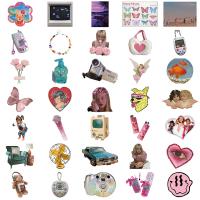 Pressure-Sensitive Adhesive & PC-Polycarbonate Waterproof Decorative Sticker for home decoration & Cute Bag