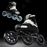 Rubber & PVC adjustable Roller Skates hardwearing polyurethane-PU Pair