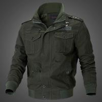 Polyester & Cotton Men Coat letter PC