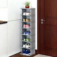 Papier bekleed met PE & Stalen buis Schoenen Rack Organizer Afgedrukt stuk