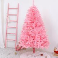 CLORURO DE POLIVINILO Árbol de Navidad, rosado,  trozo