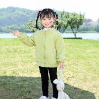 Polyester Children Sweatshirts thicken & unisex Solid PC