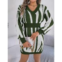 Acrylic Slim Sweater Dress PC