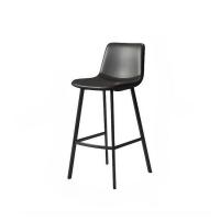 Flannelette & Iron & PU Leather Stool PC