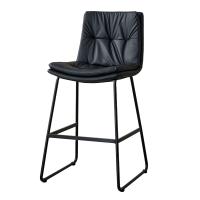 Carbon Steel & PU Leather Stool PC