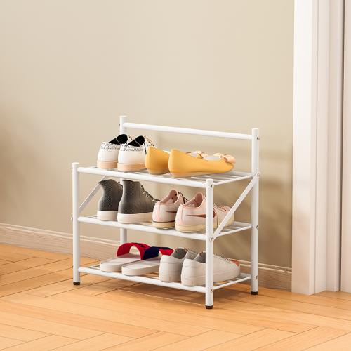 Carbon Staal Schoenen Rack Organizer Witte stuk