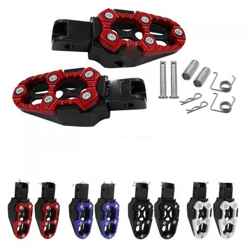 Aleación de aluminio Pedal de motocicleta, más colores para elegir,  Conjunto