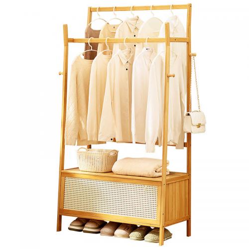 Moso Bamboo Tissu Storge Rack plus de couleurs pour le choix pièce