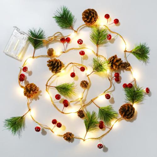 Copper Wire & Plastic Decoration Light christmas design PC