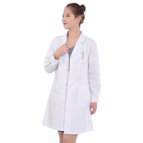 Cotton Nurse Uniform  Solid white PC