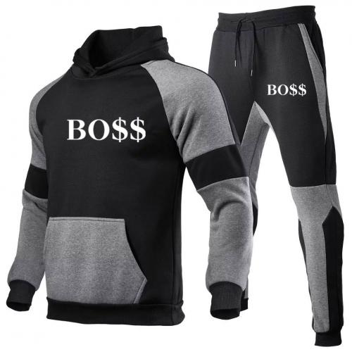 Polyester Ensemble de vêtements de sport pour hommes Solide plus de couleurs pour le choix Ensemble