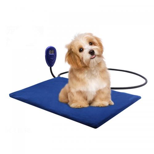 Peluche & Pvc Tapis de chauffage électrique pour animaux de compagnie Solide plus de couleurs pour le choix pièce