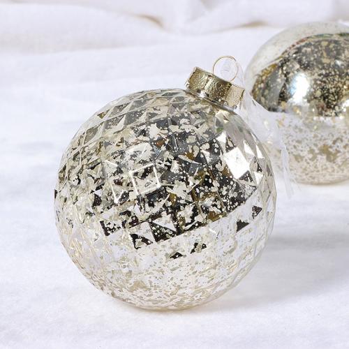 PET Christmas Decoration Balls four piece Box